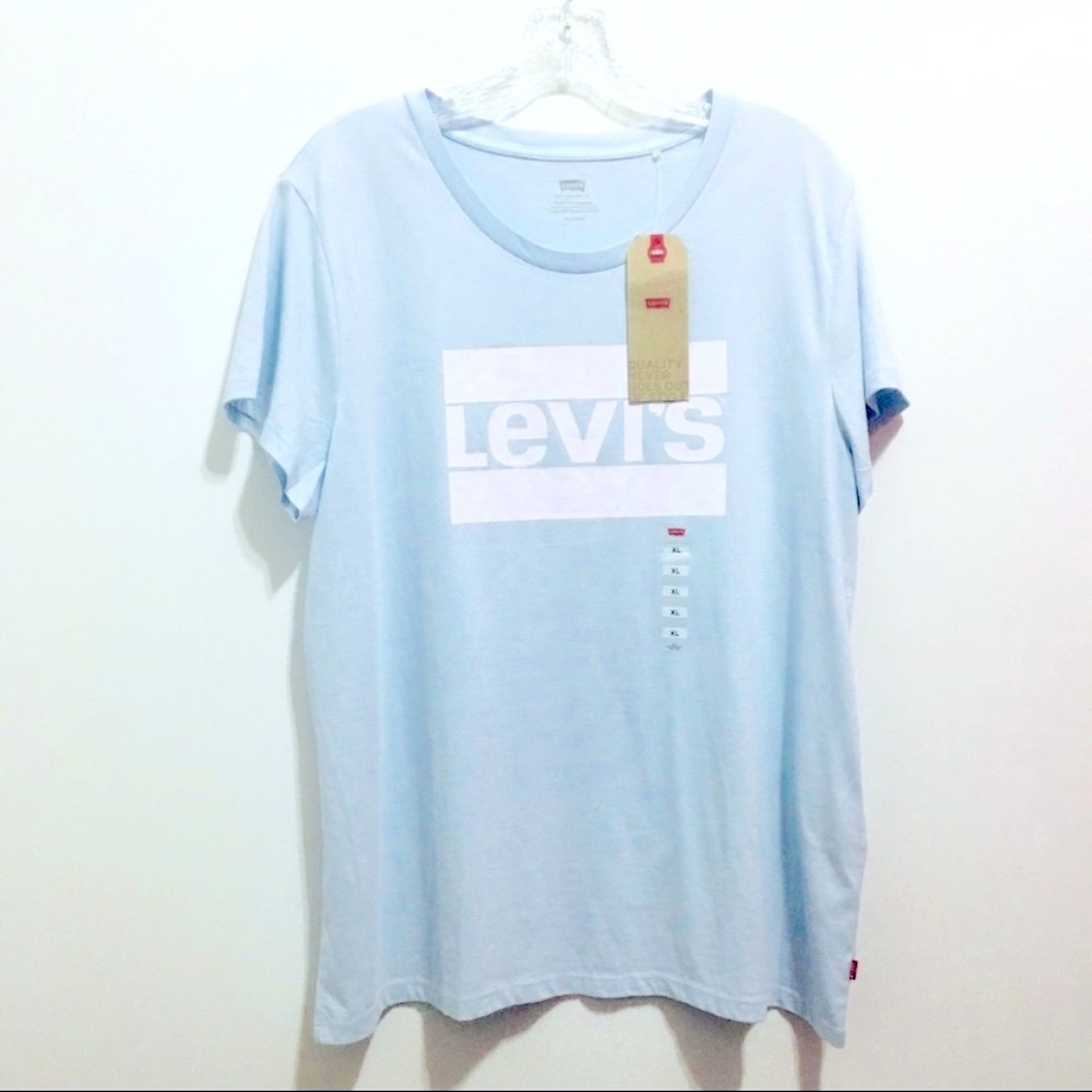 NWT Levi’s Men’s Light Blue Short Sleeve Tee